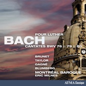 Bach: Cantates pour Luther, BWV 76, 79 & 80 artwork