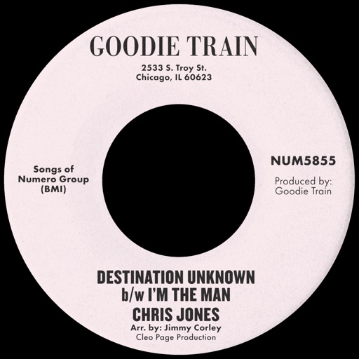 Chris Jones & Goodie Train - Destination Unknown b/w I
