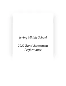 Irving Middle School Concert Band II सुनें, म्यूज़िक वीडियो देखें, बायो पढ़ें, दौरे की तारीखें और बहुत कुछ देखें!
