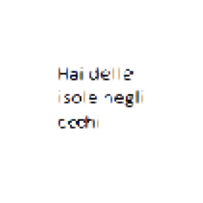 Hai delle isole negli occhi - Single