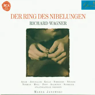 Das Rheingold - Oper in vier Szenen: 2. Szene: Sanft schloss Schlaf dein Aug' by Marek Janowski, Theo Adam, Roland Bracht, Matti Salminen, Marita Napier & Staatskapelle Dresden song reviws