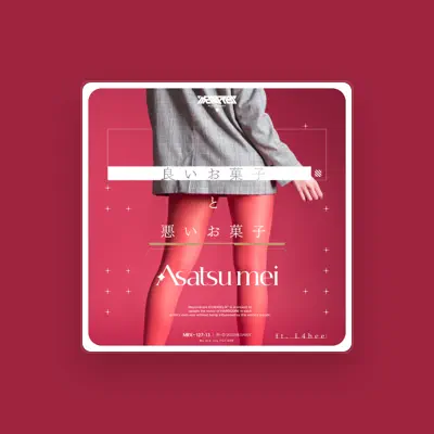 Listen to Asatsumei, watch music videos, read bio, see tour dates & more!