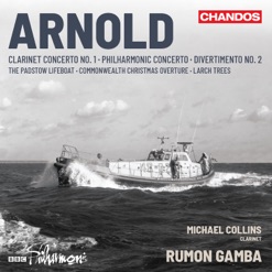 ARNOLD/CLARINET CONCERTO NO 1 cover art