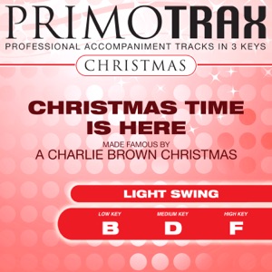 Christmas Time is Here (Christmas Primotrax) [Performance Tracks] - EP