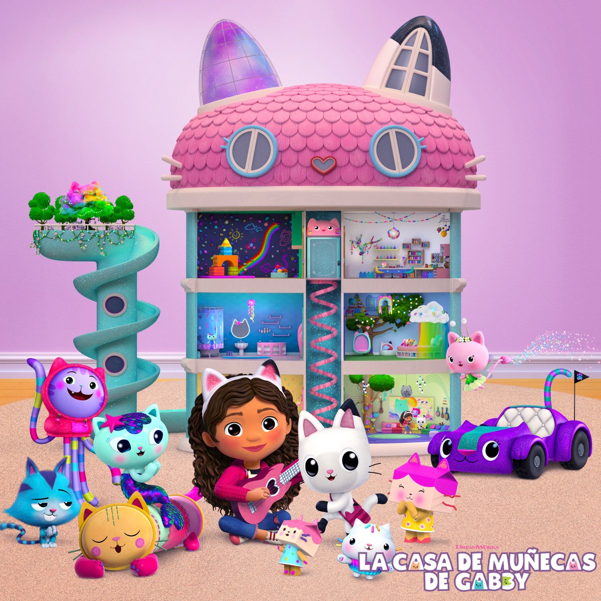 Gabby's Doll House Casa Muñecas De Gaby 3 Sonidos