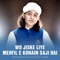 Wo Jiske Liye Mehfil E Konain Saji Hai - Muhammad Hassan Raza Qadri lyrics