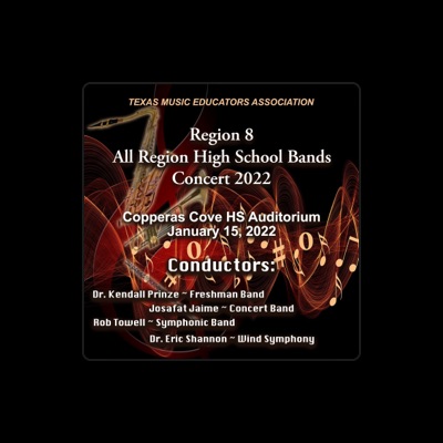 Luister naar Texas Music Educators Association Region 8 High School Concert Band, bekijk muziekvideo's, lees de bio, bekijk de tourdata, en meer!