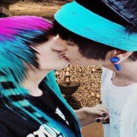 kissing in the catacombs Oat Blood