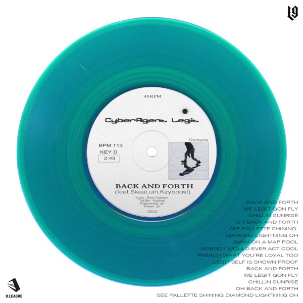 BACK AND FORTH (feat. Skaai, uin & Kzyboost) - Single
