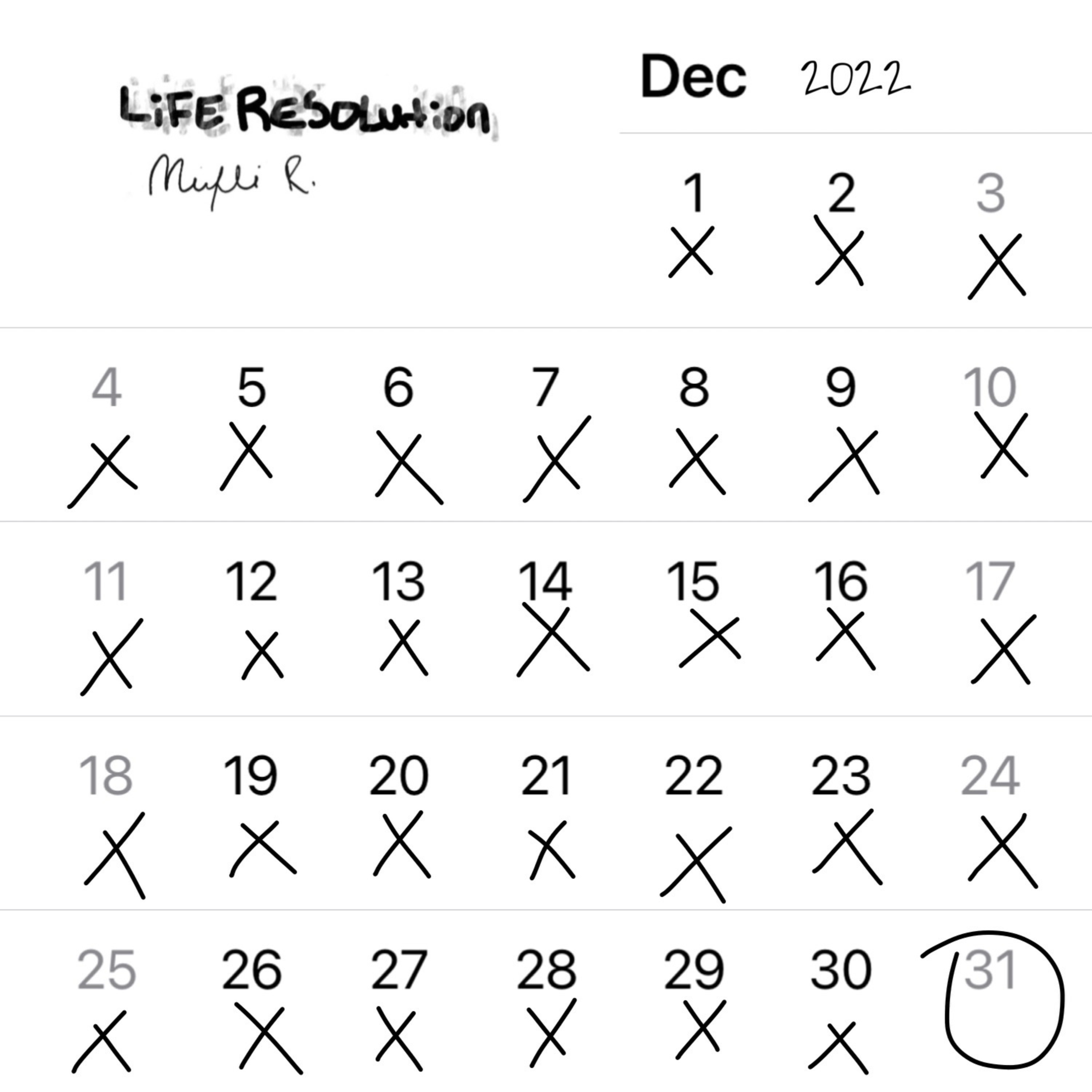 life resolution - EP