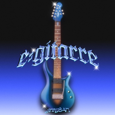 E-Gitarre brennt - Single