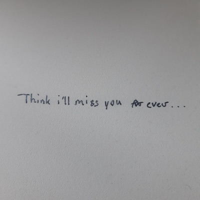 if we dont talk again, remember i love u