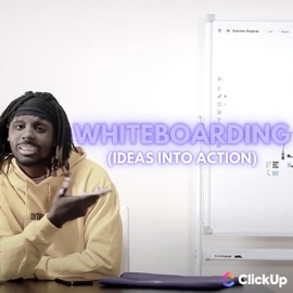 Whiteboarding (Ideas Into Action) (feat. K.J.) CliqueUp by ClickUp