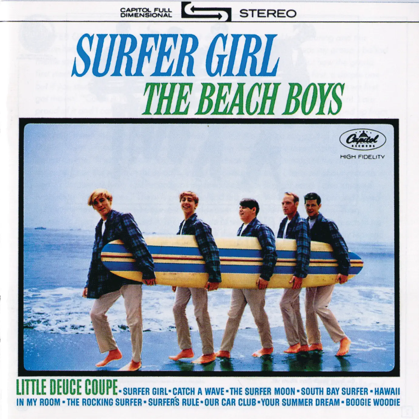 Little Deuce Coupe - album by The Beach Boys