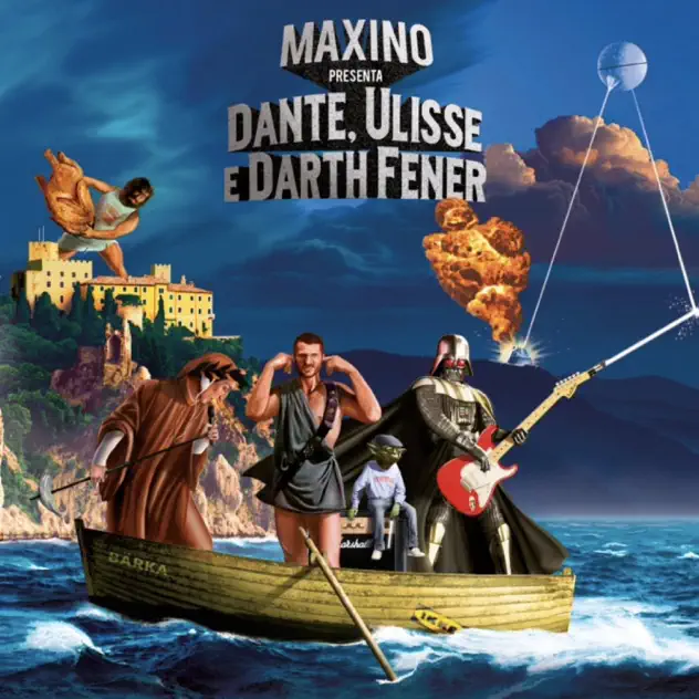 Copertina di Dante, Ulisse e Darth Fener