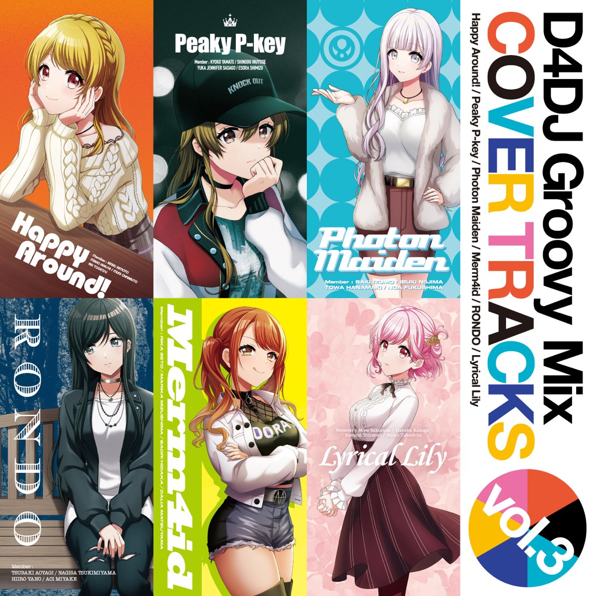 D4DJ Groovy Mix カバートラックス vol.3 – Album Của Happy