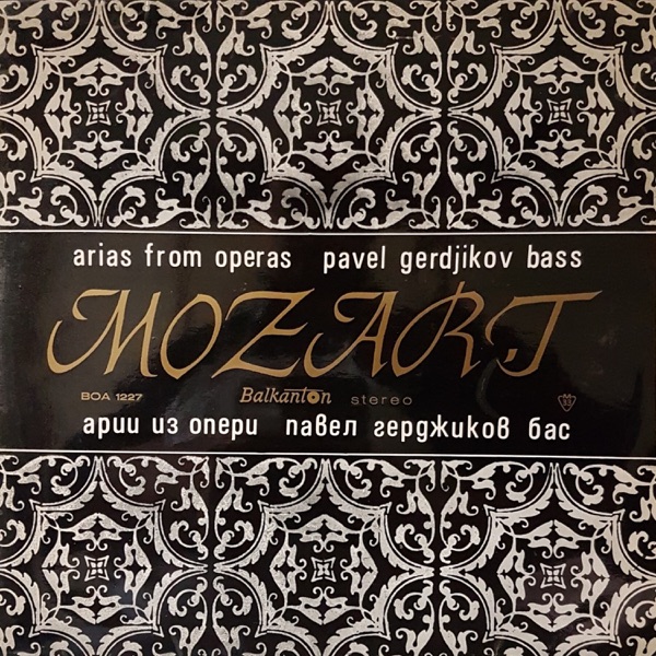 Mozart: Selected Arias performed by Pavel Gerdjikov – Bass