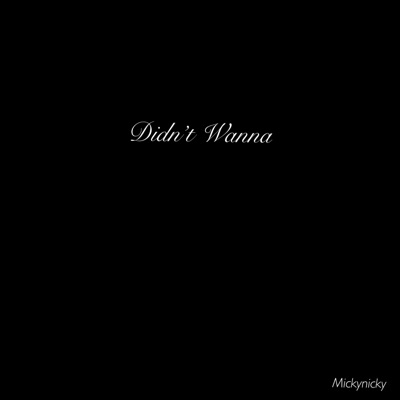 Didn't Wanna - Single