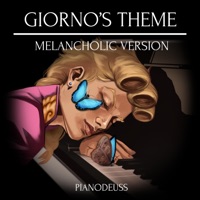 Album cover for Giorno's Theme (il vento d'oro) [Melancholic Version] by PianoDeuss