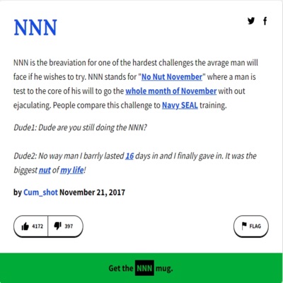 No Nut November (NNN) - Single