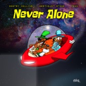 Never Alone (feat. Bootsy Collins & Temu) artwork