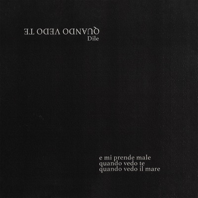 Quando vedo te - Single