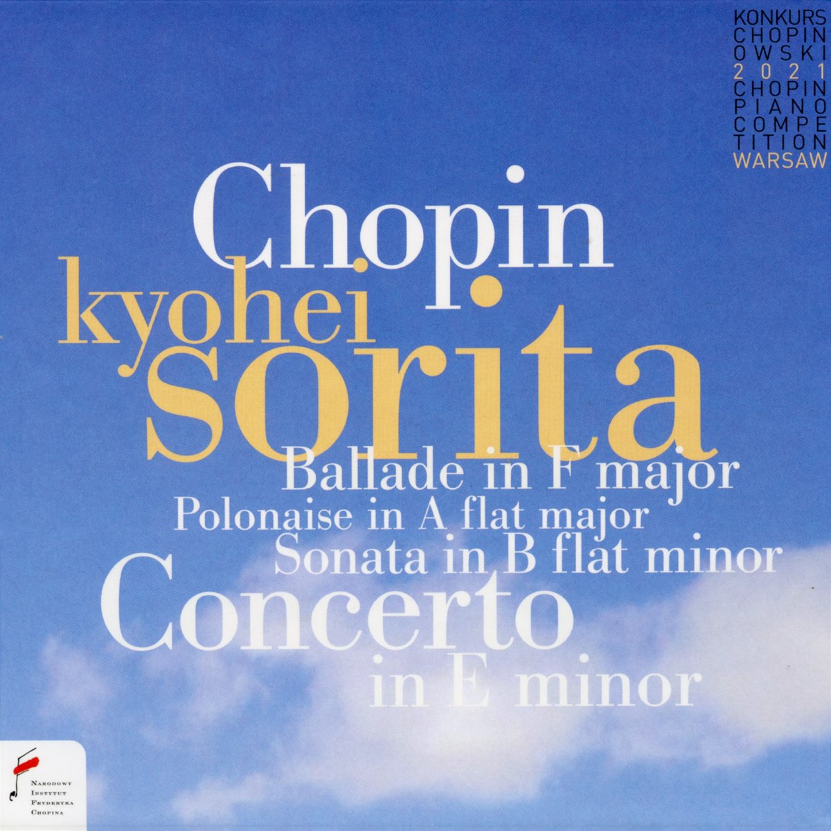 ‎Frédéric Chopin 18th Chopin Piano Competition Warsaw par Kyohei