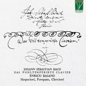 Johann Sebastian Bach: Das Wohltemperierte Clavier - Enrico Baiano Cover Art