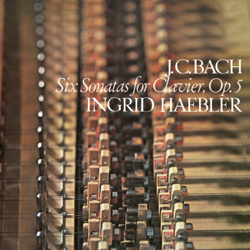 Bach, J.C.: Keyboard Sonatas, Op. 5 - Ingrid Haebler Cover Art