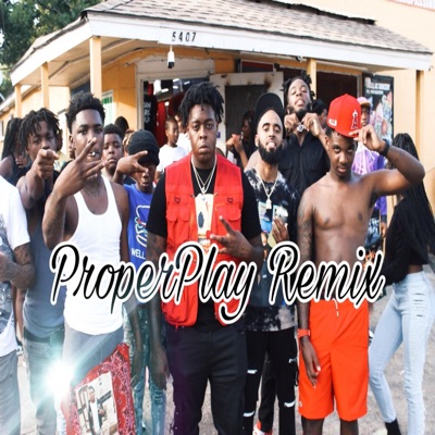 Proper Play (feat. 4700 Lucci, CoBleeda & 54 Dondada) [Remix] - Single