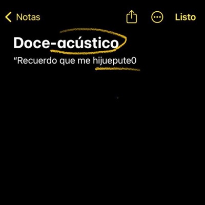 Doce- acústico by ozpe x fram - Single