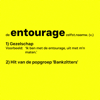 Bankzitters - Entourage kunstwerk