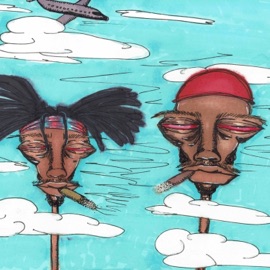 HOE (High on Everything) (feat. ADV & Light Creatures) Cheikh