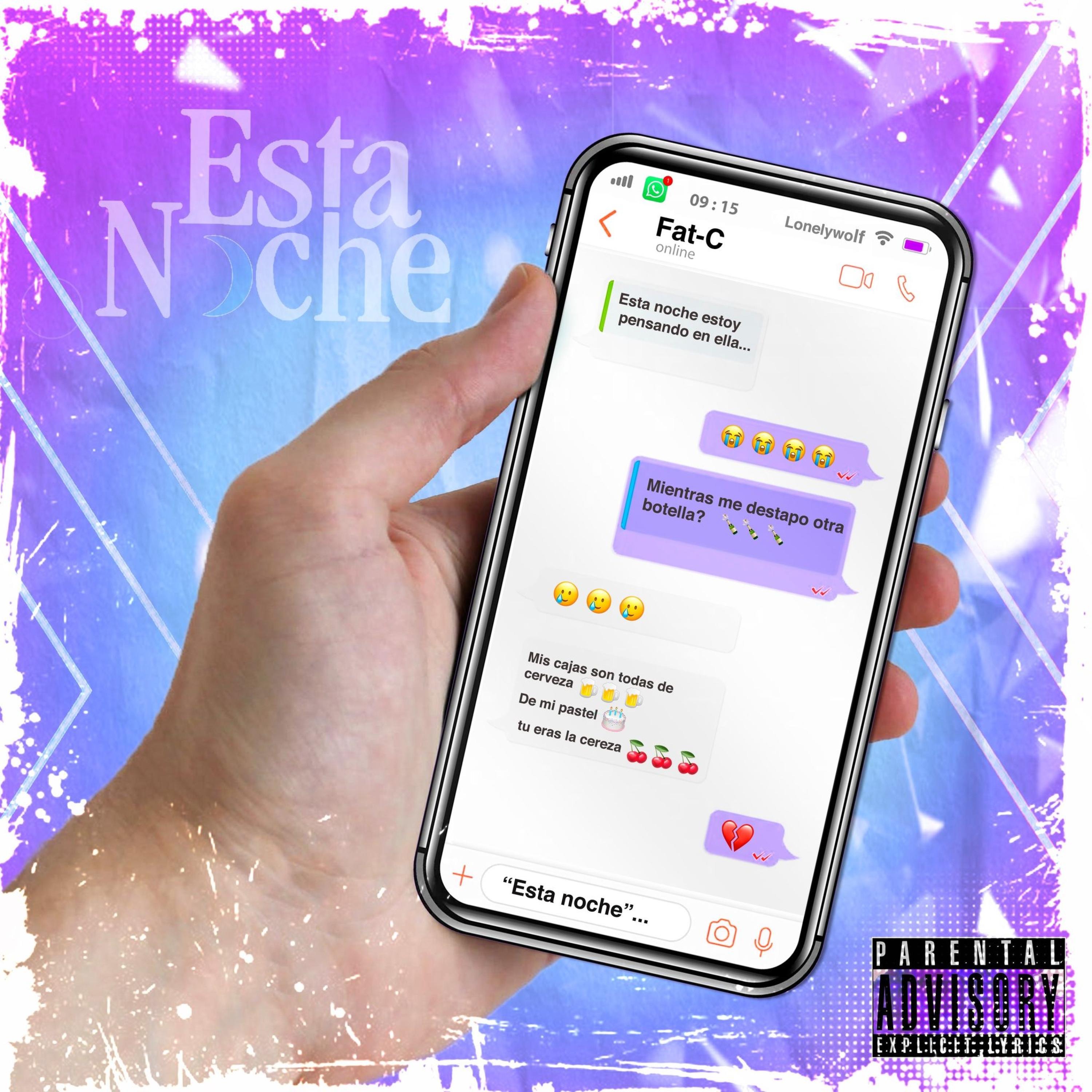 ESTA NOCHE - Single by Fat-C album cover