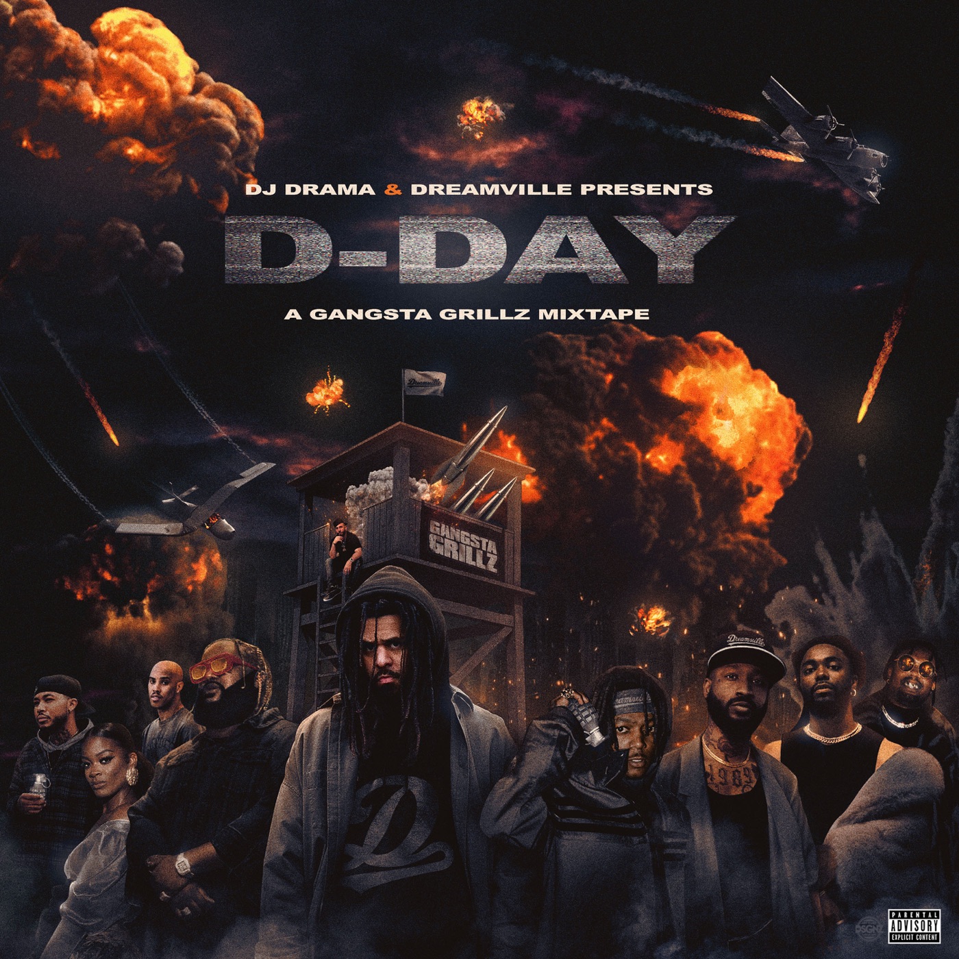 D-Day: A Gangsta Grillz Mixtape by Dreamville, J. Cole