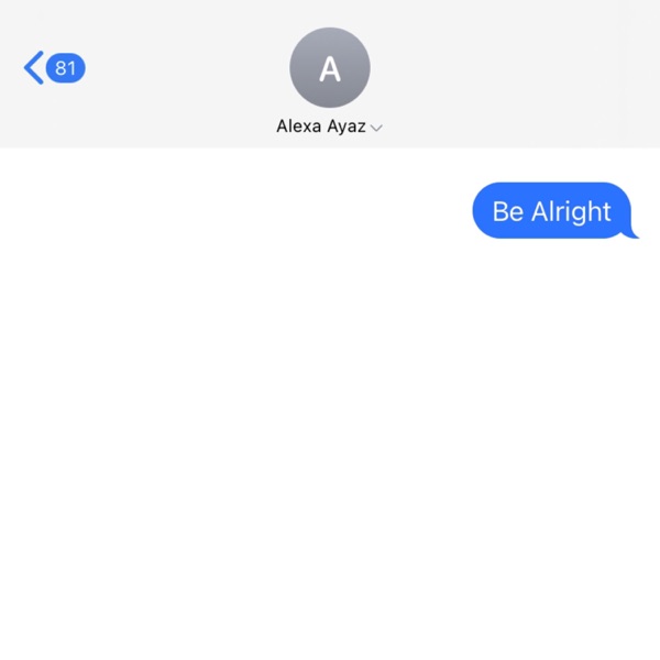 Be Alright