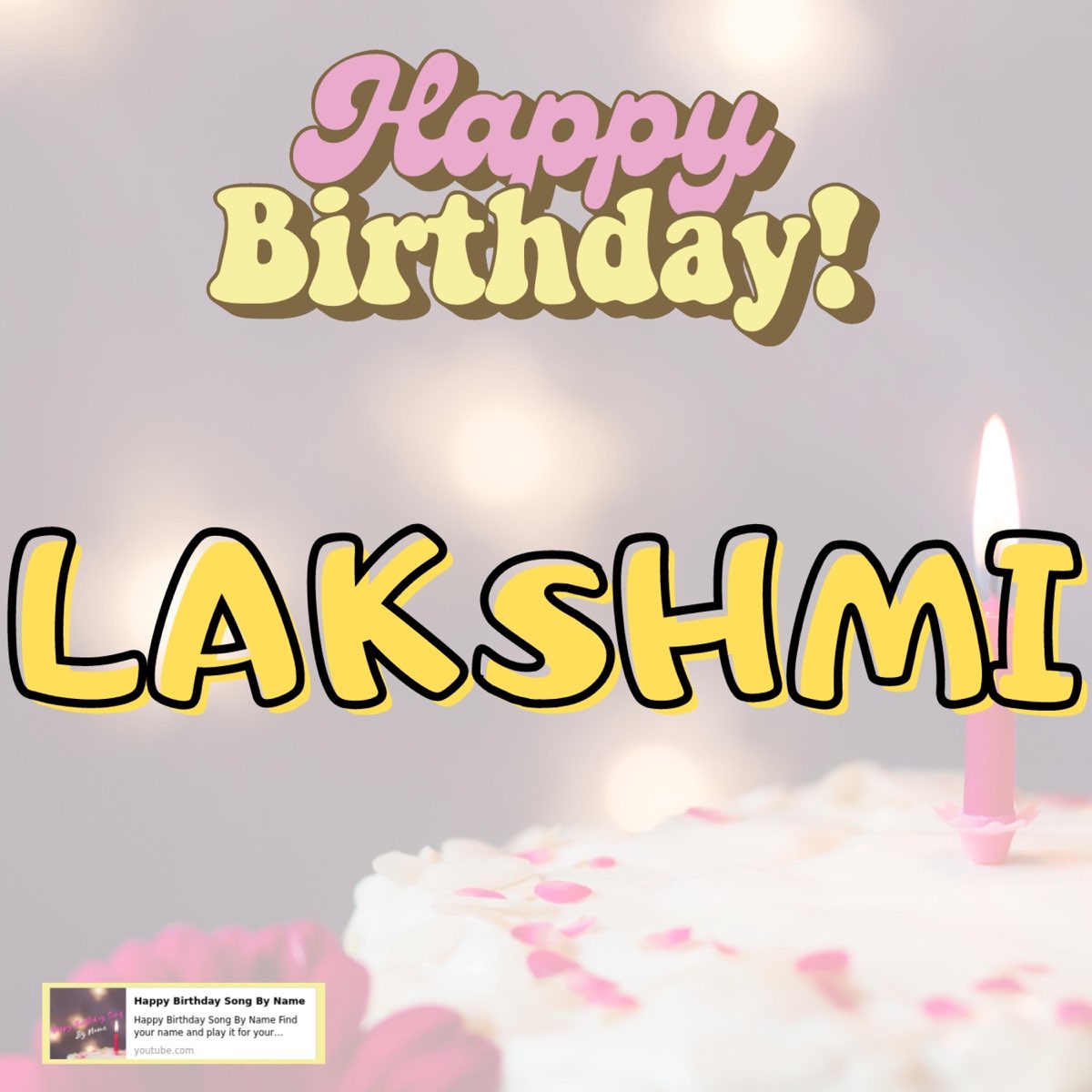 Happy Birthday LAKSHMI Song - Single by Happy Birthday Song By ...