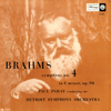 Brahms: Symphony No. 4 (Paul Paray: The Mercury Masters I, Volume 12) - Detroit Symphony Orchestra & Paul Paray