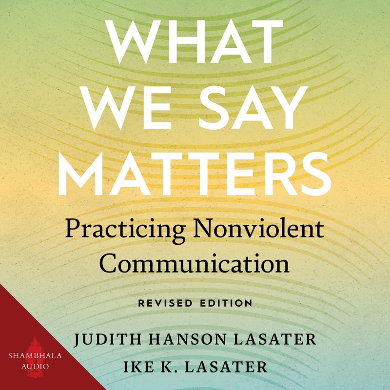 What We Say Matters: Practicing Nonviolent Communication (Unabridged)