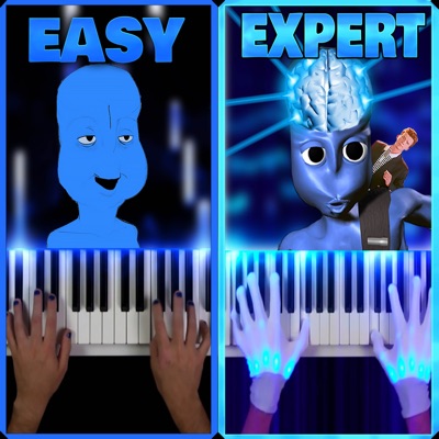 Gigachad Meme Song, Easy Piano Tutorial
