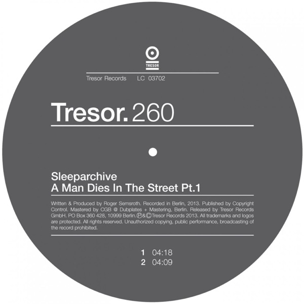 A Man Dies in the Street, Pt. 1 - EP