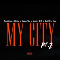 My City, Pt. 2 (feat. Lil Joe, Slogan Boo, CartierKB & Huff the Goat) - Single - Huntchino