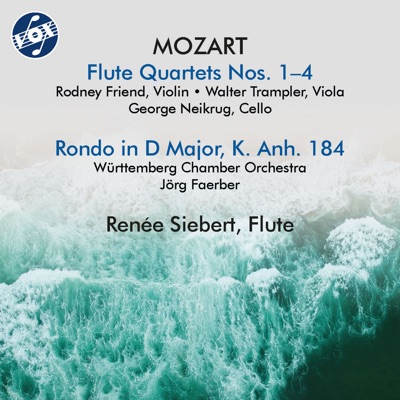 Mozart: Flute Quartets Nos. 1-4 & Rondo in D Major, K. Anh. 184