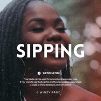 Album cover for Asake (Sipping Instrumental) - Single by Winzy Prod