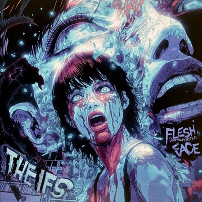 Flesh Dripping Monster Face - Single