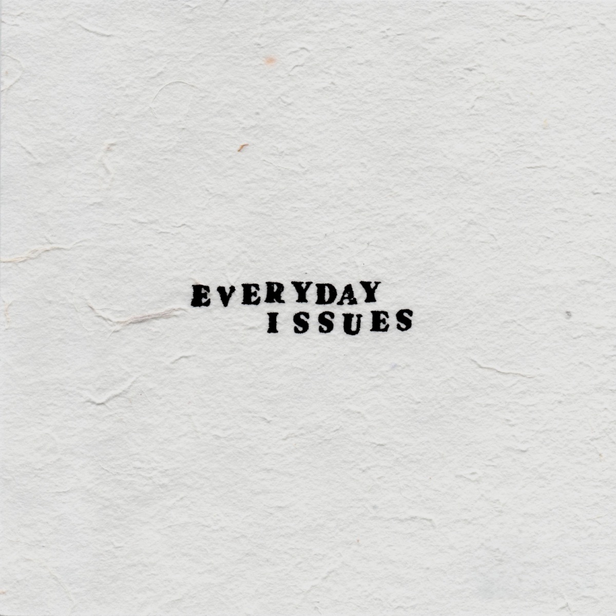 Everyday Issues - Single
