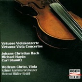 Concerto for Viola and Strings in the Style of Johann Christian Bach in C Minor: II. Adagio molto espressivo artwork