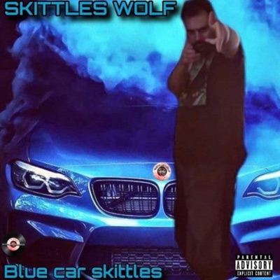 Blue Car Skittles
