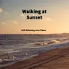Walking at Sunset