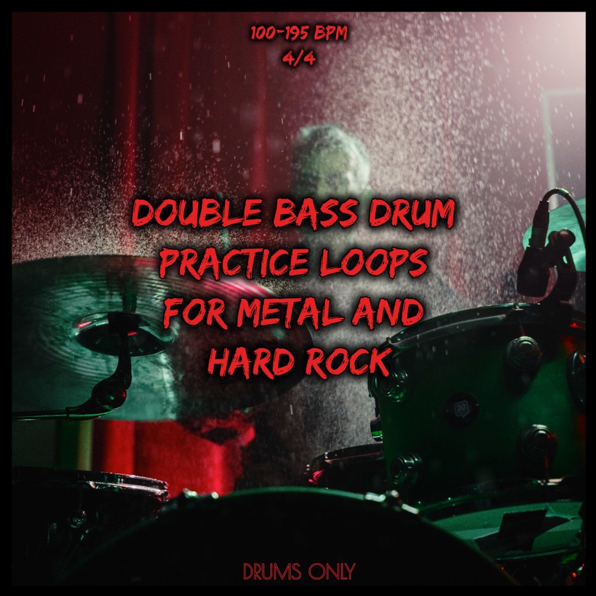 Hard rock top drum loops